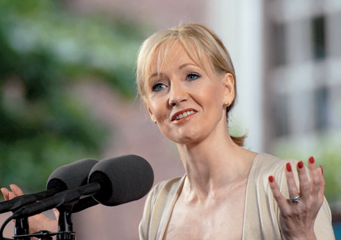 Photograph of J.K. Rowling