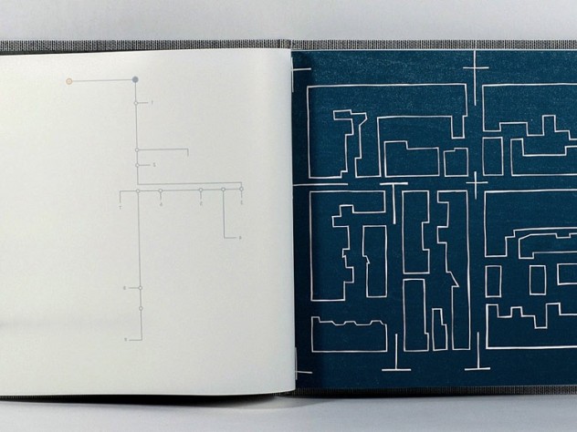 Image of interior pages of The Space of Poetics (2015)