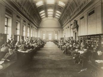 Widener’s reading room was once an exclusively male intellectual sanctum.