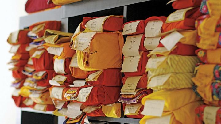 Tibetan texts on loan, awaiting scanning at the Tibetan Buddhist Resource Center