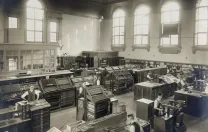 A view of early digs in Randall Hall