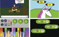 With Scratch, students can code interactive stories, games, and animations.