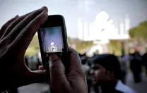 More than two million tourists visit the Taj Mahal each year.