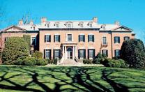 The main house at Dumbarton Oaks.