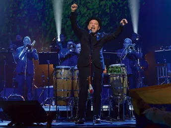 ARTS FIRST honorand Rubén Blades shown performing
