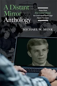 Book cover featuring a photo of a young man and blurred background of students in a classroom.