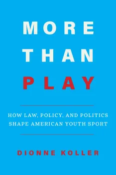 Book cover featuring the title "More Than Play" on a blue background with author name below.