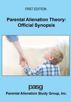 A child holding an adult's hand, both looking at each other against a light blue background.