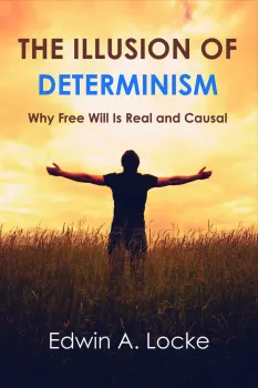 Silhouetted person with outstretched arms against a sunset in a field, with book title above.