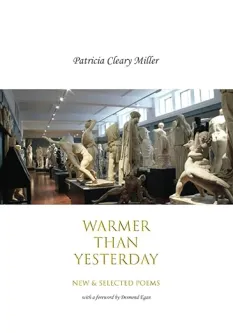 Sculptures displayed in a gallery with natural light illuminating the space.