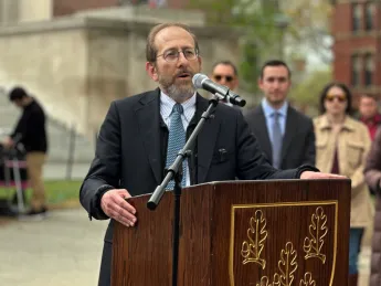 Interim President Alan Garber