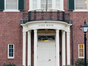 entrance to Loeb House