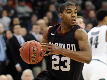 Reigning Ivy League Player of the Year Wesley Saunders '15 turned the ball over six times in Harvard's loss to Dartmouth.
