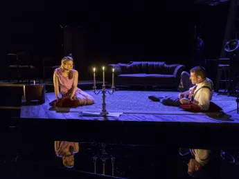 Celia Keenan-Bolger as Laura and Brian J. Smith as Jim
