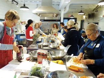 A winter soupmaking workshop
