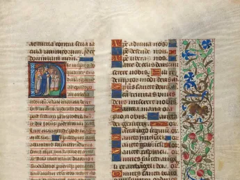 Illuminated manuscript page