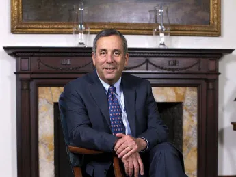 Portrait of President Lawrence S. Bacow