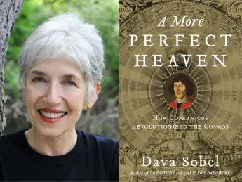 Thursday evening, Dava Sobel read excerpts from her most recent book, on Copernicus.