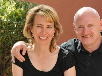 Gabrielle Giffords and Mark Kelly