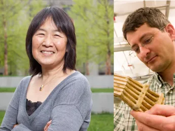 Evelyn Hu and Joost Vlassak