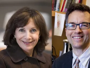 Diana Sorensen, dean of arts and humanities, and Robin Kelsey, chair, Harvard University Committee on the Arts 