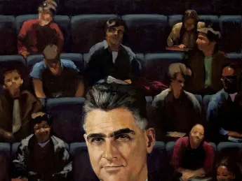 This posthumous 2007 portrait, by Stephen Coit ’71, M.B.A. ’77, was commissioned by the Harvard Foundation four decades after Monro left Harvard for Miles College. 