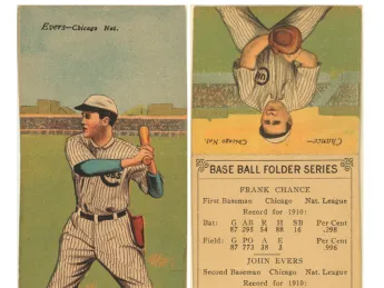 1911 Chicago Cubs player cards from the pre-Wrigley Field era, when baseball and smoking were <i>both</i> all-American