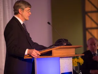 Harvard Divinity School dean David N. Hempton formally launches the campaign last week.