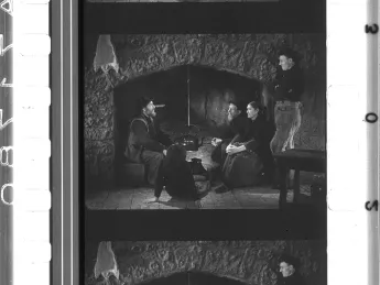 Frames from <i>Oidhche Sheanchais (A Night of Storytelling)</i>, directed by Robert Flaherty.