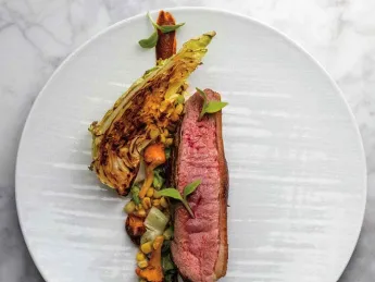 "Rohan Duck" dish at Talulla