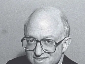 Photograph of Harvard economist Martin Feldstein