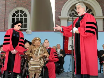 Plácido Domingo and Justice Ruth Bader Ginsburg