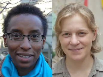 From left: Claudine Gay, Jennifer Hoffman, and Michael Kremer