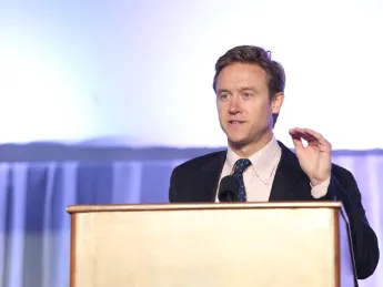 Colorado state senator Michael Johnston, the Harvard Graduate School of Education’s 2014 Convocation speaker