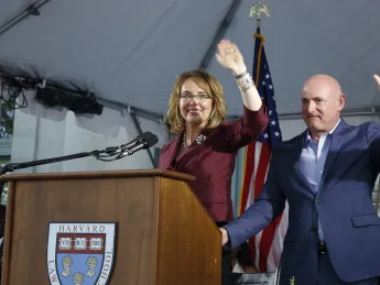 Gabrielle Giffords and Mark Kelly