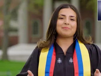 Photograph of Commencement speaker Silvana Gómez