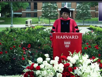 Photograph of Commencement guest speaker Ruth J. Simmons