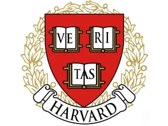 Harvard University shield