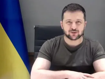 Ukranian President Volodymyr Zelenskyy