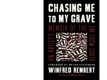 Book cover for Chasing Me to My Grave: An Artist’s Memoir of the Jim Crow South 