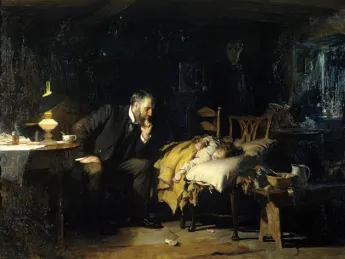 Sir Luke Fildes, <i>The Doctor</i> (1891)