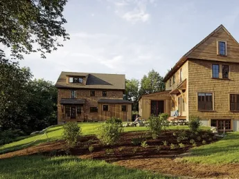 The homes offer views of rural vistas from every room. 