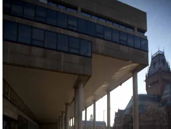 A view of the Graduate School of Design, where a select group of undergraduates will take classes this fall as part of a new architectural studies track
