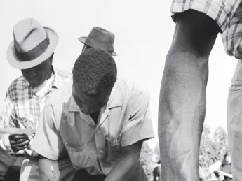 African Americans vote in Alabama in 1966, in the wake of the Voting Rights Act. 