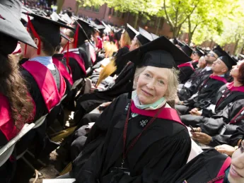 Joan Lambert among the 2014 graduates