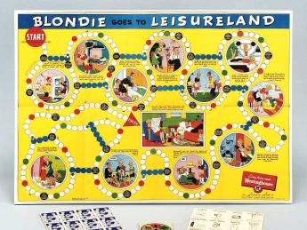 Among Harvard&rsquo;s tangible things: &ldquo;Blondie Goes to Leisureland,&rdquo; a comic-based 1940 game, promoting Westinghouse products 