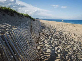 sandy shores at Salisbury Beach State Reservation