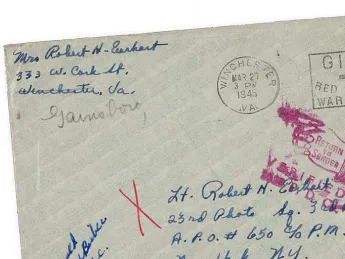Envelope of an old letter