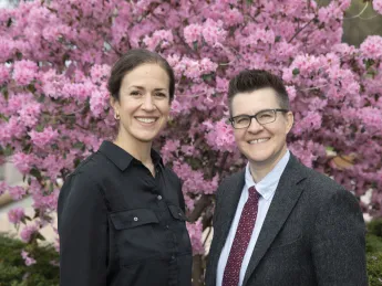 Pforzheimer House faculty deans Zoe Marks and Erica Chenoweth