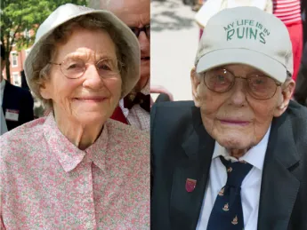 Marjorie Thomas and Donald F. Brown